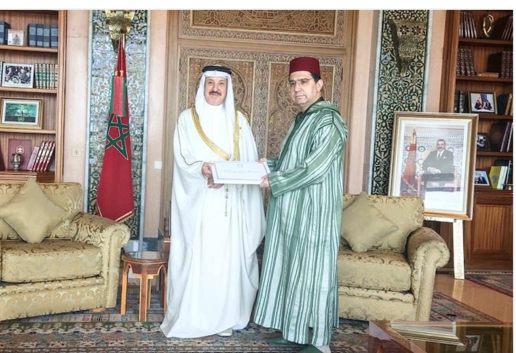 رسالة خطية من عاهل البحرين إلى الملك محمد السادس