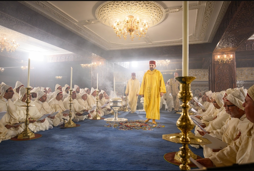 الملك محمد السادس يحيي ليلة القدر بمسجد الحسن الثاني بالدارالبيضاء