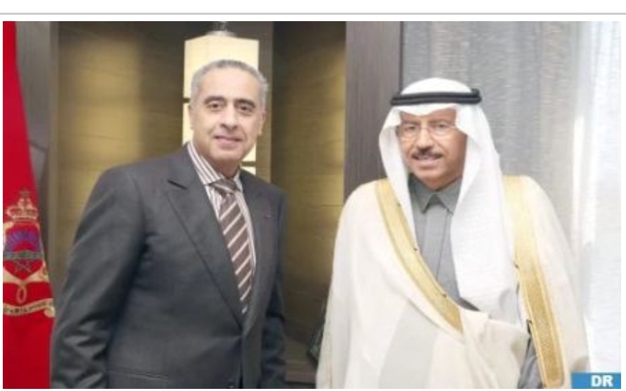 السيد عبد اللطيف حموشي يستقبل السفير المفوض فوق العادة للمملكة العربية السعودية المعتمد بالمغرب