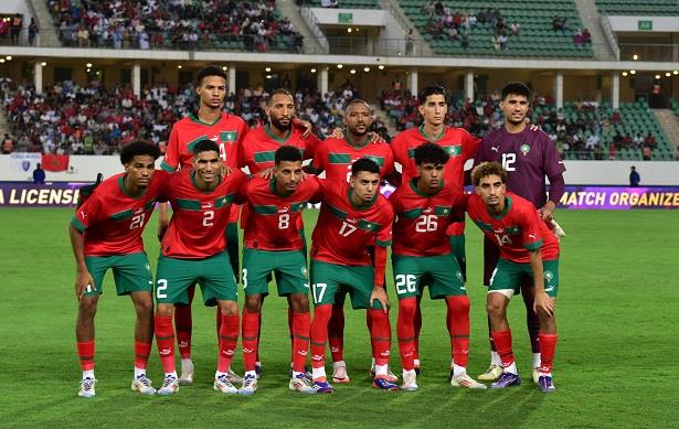 المنتخب المغربي يلاقي في مباراتين إفريقيا الوسطى