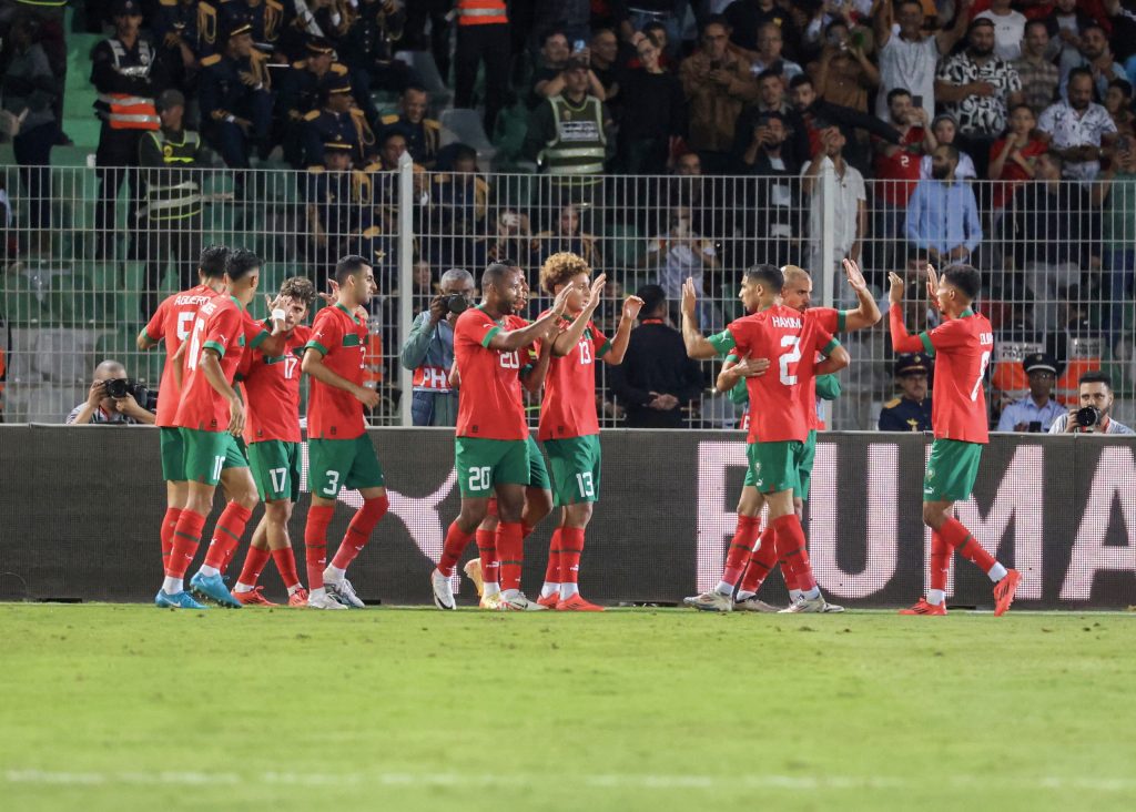 المنتخب المغربي يمطر شباك أفريقيا الوسطى بخماسية في تصفيات كأس إفريقيا