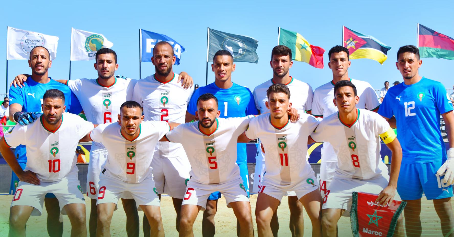 كأس إفريقيا لكرة القدم الشاطئية .. المنتخب المغربي يفوز على مصر ويحرز الميدالية النحاسية