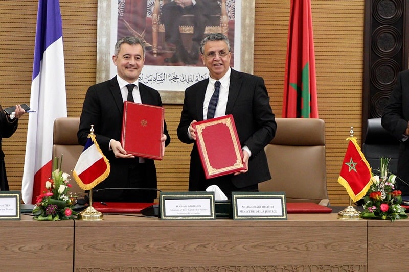 المغرب وفرنسا يلتزمان بتعزيز تعاونهما في المجال القانوني والقضائي