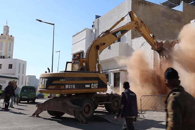 جرافات الهدم تثير الغضب في الرباط وبرلمانية تُطالب بوقف تشريد السكان فوراً