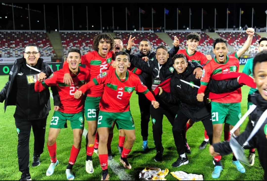 المنتخب الوطني لأقل من 17 سنة يحجز بطاقة العبور إلى مونديال قطر