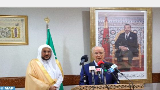 وزير الأوقاف والشؤون الإسلامية يتباحث بالرباط مع نظيره السعودي