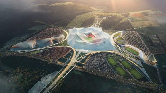 شركتان مغربيتان تفوزان بصفقة بناء أكبر ملعب في العالم بالدار البيضاء استعدادًا لمونديال 2030
