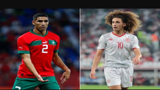 بهدفي حكيمي والكعبي .. الأسود يتفوقون وديا على تونس