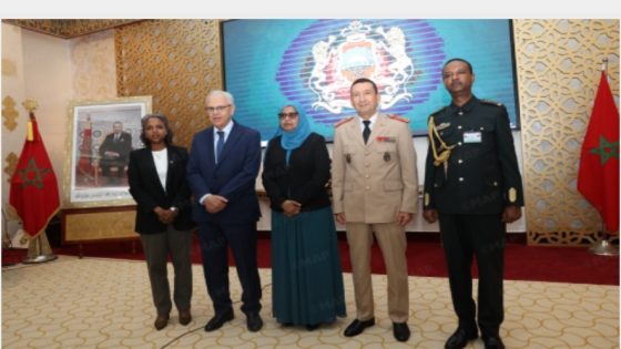 السيد لوديي يستقبل وزيرة الدفاع بالجمهورية الديمقراطية الفدرالية لإثيوبيا
