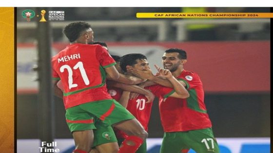 “أسود الأطلس” يزأرون بقوة ويتأهلون إلى نهائي “الشان”