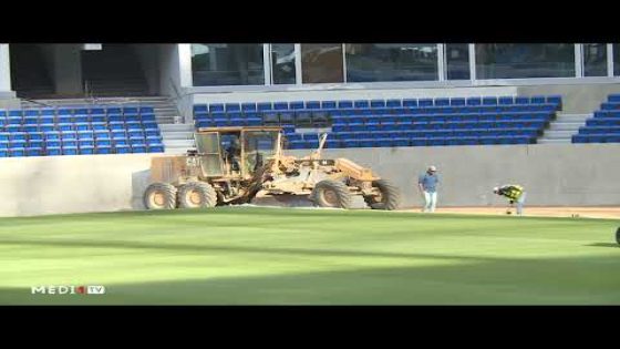 مشاهد من قلب ملعب طنجة الكبير