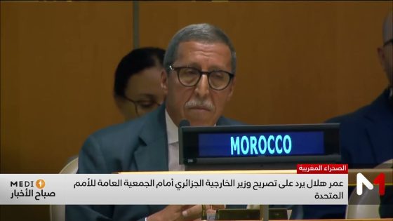 بحزم واتزان .. عمر هلال يرد على تصريحات وزير الخارجية الجزائري