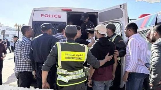 إيقاف شخص يقوم بنشر صور وفيديوهات للاحتجاجات ببعض الدول الأجنبية ودمجها مع مظاهر للإحتجاج داخل التراب الوطني