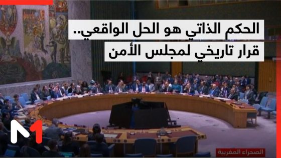 الحكم الذاتي هو الحل الواقعي.. قرار تاريخي لمجلس الأمن