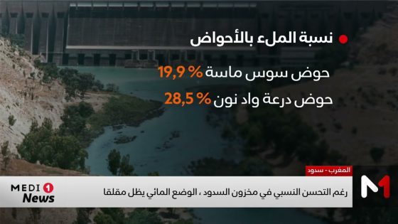 الوضعية المائية بالمملكة تسجل تحسنا نسبيا في حقينة السدود