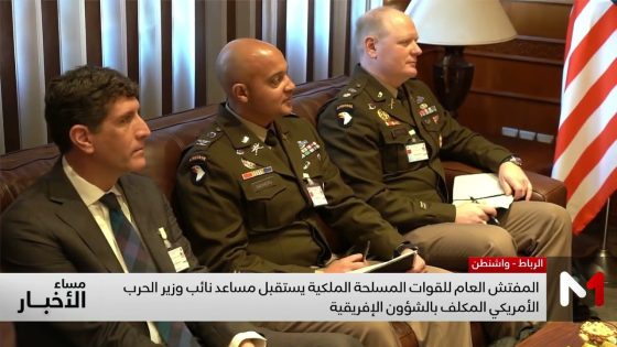 بريظ يستقبل مساعد نائب وزير الحرب الأمريكي المكلف بالشؤون الإفريقية