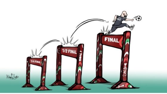 الركراكي ووليداتو يعبرون إلى نهائي الكان