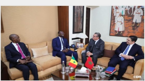 السيد رئيس الحكومة يجري مباحثات مع نظيره السنغالي