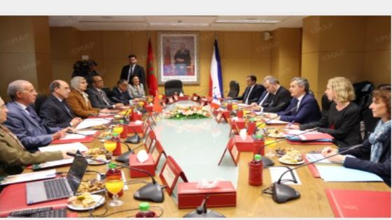 السيد بلاوي يتباحث بالرباط مع وزير العدل الفرنسي