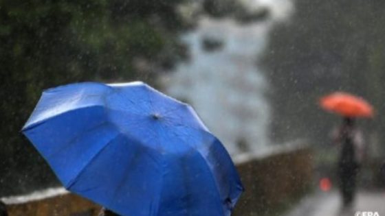 تساقطات مطرية قوية رعدية مع احتمالية تساقط البرد ورياح عاصفية محليا قوية متوقعة يومي الجمعة والسبت (نشرة إنذارية)