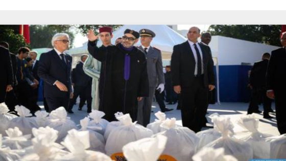 جلالة الملك يعطي بسلا انطلاقة العملية الوطنية “رمضان 1447” التي سيستفيد منها أزيد من 4,3 ملايين شخص