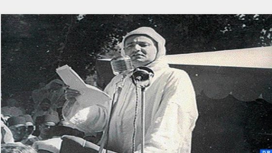 زيارة جلالة المغفور له محمد الخامس إلى محاميد الغزلان: حدث بارز يجسد الروابط العميقة بين العرش والشعب