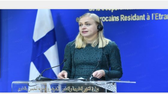 الصحراء المغربية : فنلندا تدعم الحكم الذاتي تحت السيادة المغربية كحل من الحلول الأكثر قابلية للتطبيق