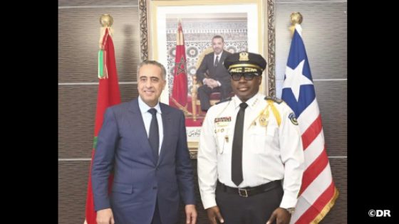 السيد حموشي يستقبل المفتش العام للشرطة بجمهورية ليبيريا