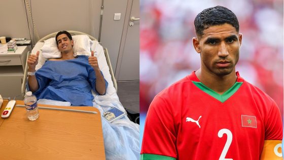 بعد العملية الجراحية .. أشرف حكيمي يوجه رسالة مؤثرة لـ نايف أكرد