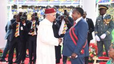 السيد الطالبي العلمي يمثل جلالة الملك في حفل تنصيب رئيس جمهورية الكونغو