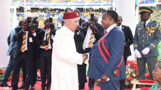 السيد الطالبي العلمي يمثل جلالة الملك في حفل تنصيب رئيس جمهورية الكونغو