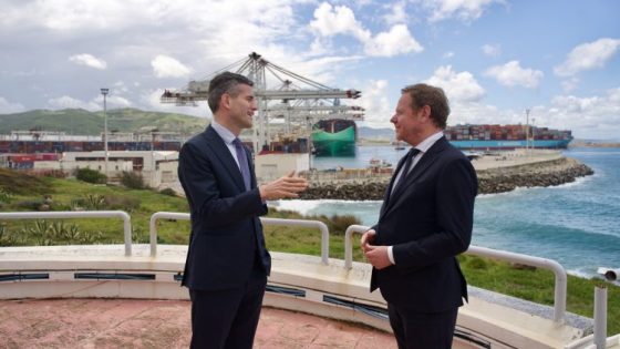 وزير الخارجية الهولندي : ميناء طنجة المتوسط أكبر ميناء في أفريقيا والبحر المتوسط