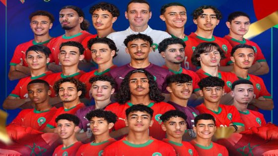 المنتخب المغربي لأقل من 17 سنة يتغلب على المنتخب الليبي ويتوج بالعلامة الكاملة