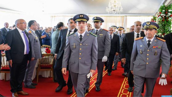 صاحب السمو الملكي ولي العهد الأمير مولاي الحسن يترأس مأدبة غداء أقامها جلالة الملك بمناسبة الذكرى الـ 70 لتأسيس القوات المسلحة الملكية