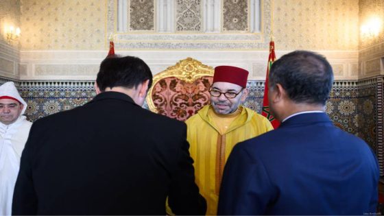 جلالة الملك يستقبل بالرباط عددا من السفراء الأجانب