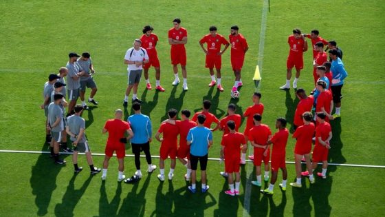 المنتخب الوطني يستأنف تدريباته استعدادا للمونديال