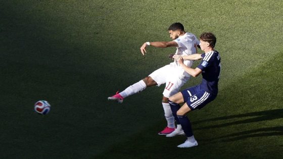 صيباري يقود المنتخب المغربي لفوز ثمين على اسكتلندا