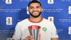 الصيباري يتوج رجلا للمباراة بعد قيادته المغرب للفوز على اسكتلندا