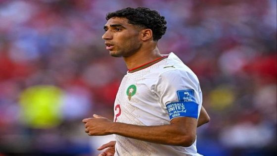 “ماركا” تشيد بأشرف حكيمي وتصفه بأحد أبرز الوجوه في كرة القدم العالمية
