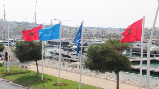 رفع شارة اللواء الأزرق بميناء “طنجة مارينا باي” و 3 شواطئ بالواجهة الأطلسية