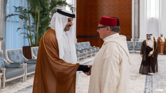 بتعليمات ملكية سامية، السيد أخنوش يمثل جلالة الملك في تقديم التعازي في وفاة صاحب السمو الشيخ حمد بن خليفة آل ثاني