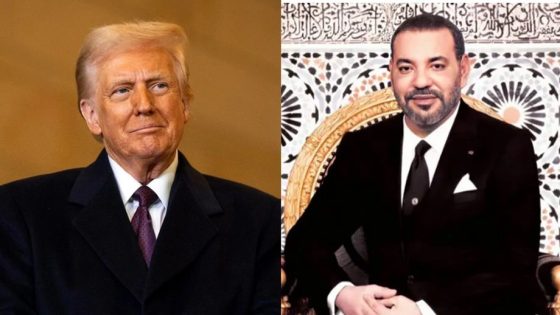 ترامب يشكر جلالة الملك بعد إطلاق اسمه على الطريق السريع الرابط بين تزنيت والداخلة
